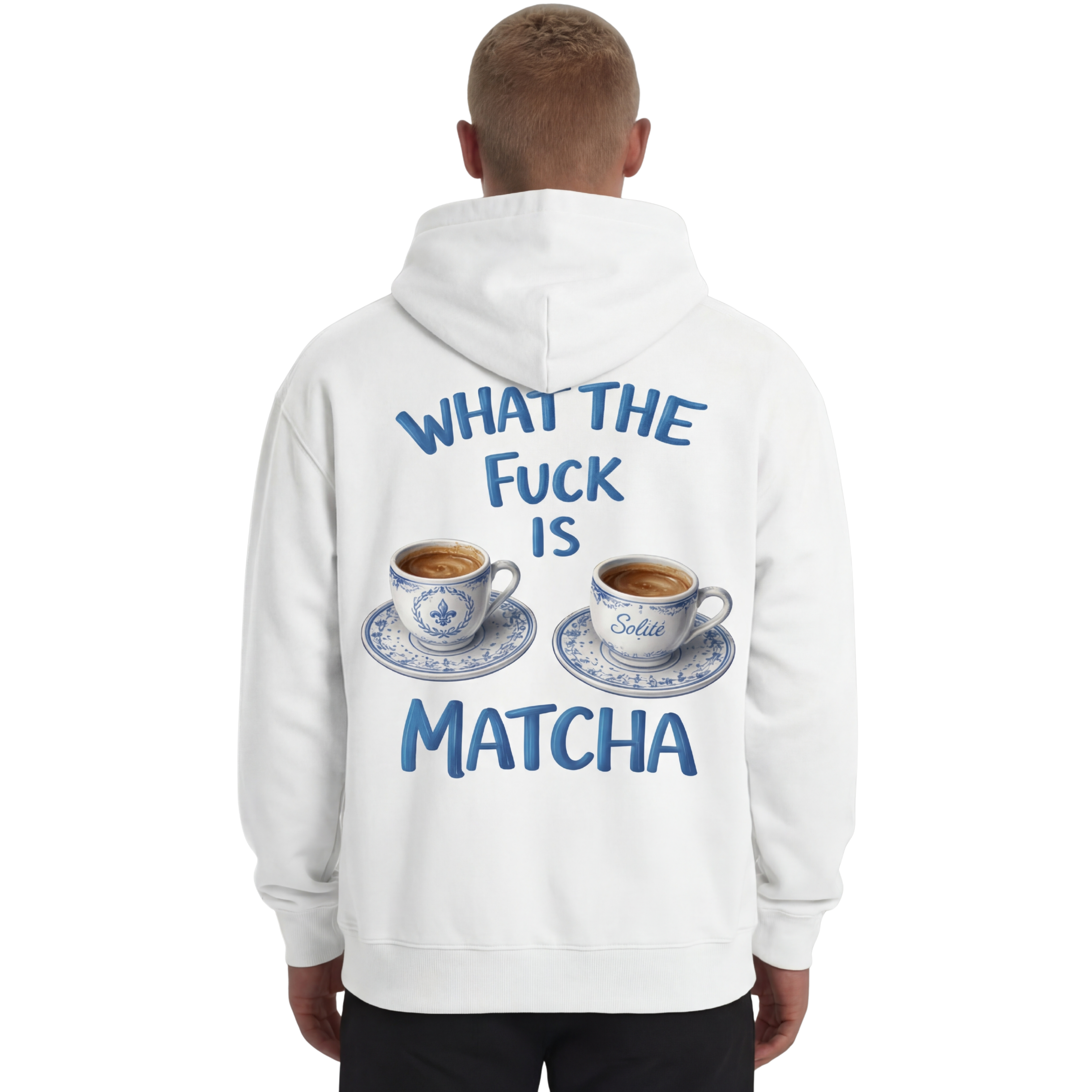 What The Fuck Is Matcha - Organic Oversize Hoodie
