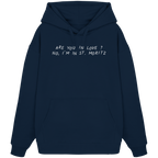 I´m in St. Moritz - Organic Oversize Hoodie